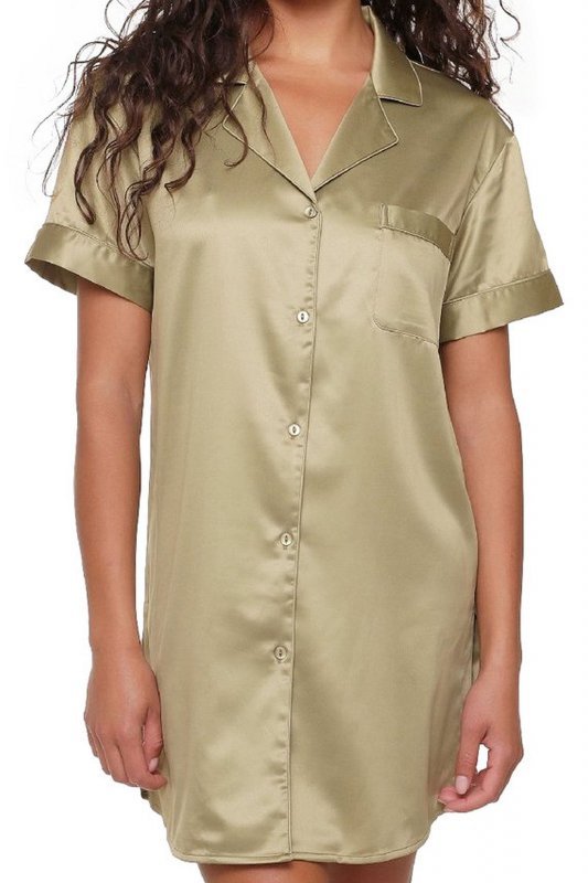 LingaDore Koszula nocna 6801PD olive