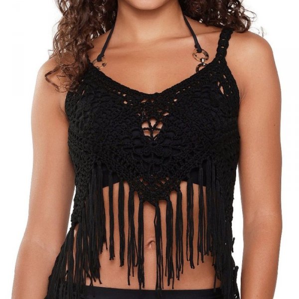 LingaDore Top plażowy 7223 czarny