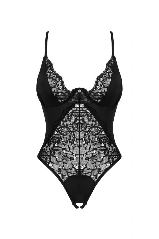 Obsessive Body otwarte Bellastia czarne