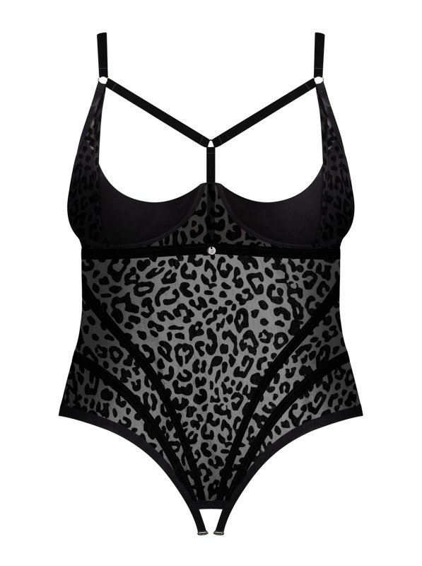 Obsessive Body otwarte Jagueria czarne