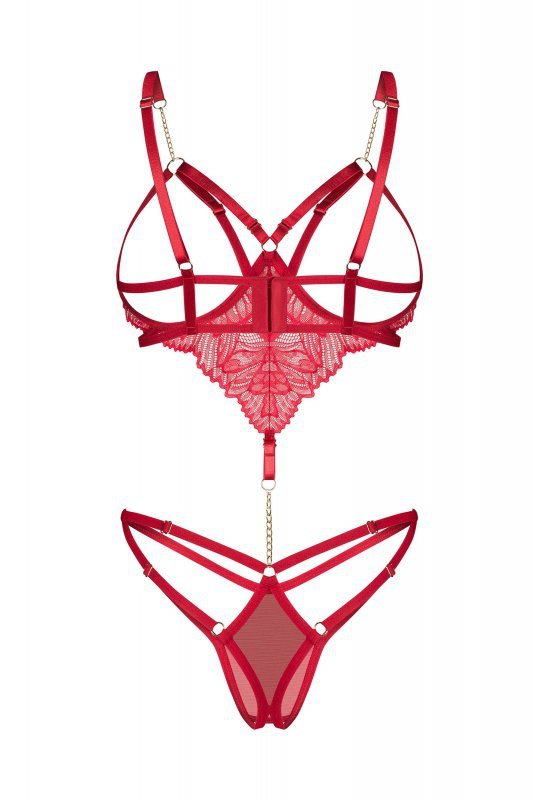 Obsessive Body otwarte Matildea czerwone
