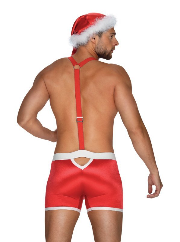 Obsessive Komplet Mr Claus set czerwony