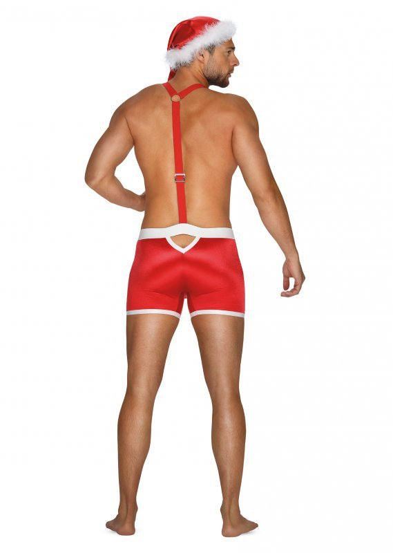 Obsessive Komplet Mr Claus set czerwony