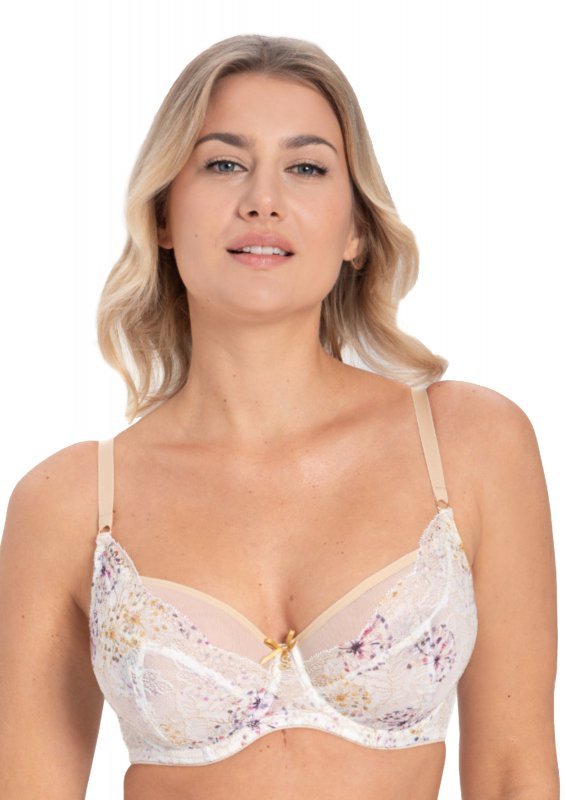 Samanta Biustonosz soft Vivian A123 ciasteczkowy