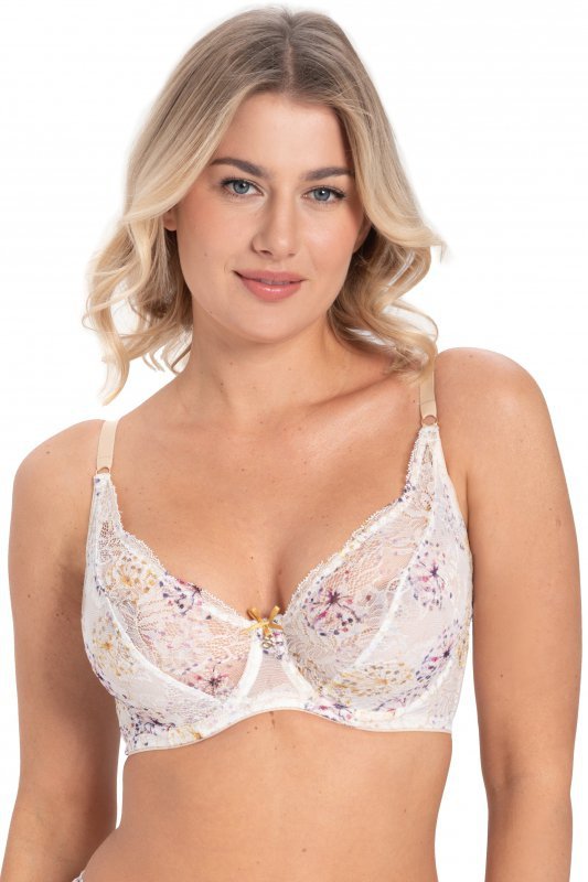 Samanta Biustonosz soft Vivian A144 ciasteczkowy