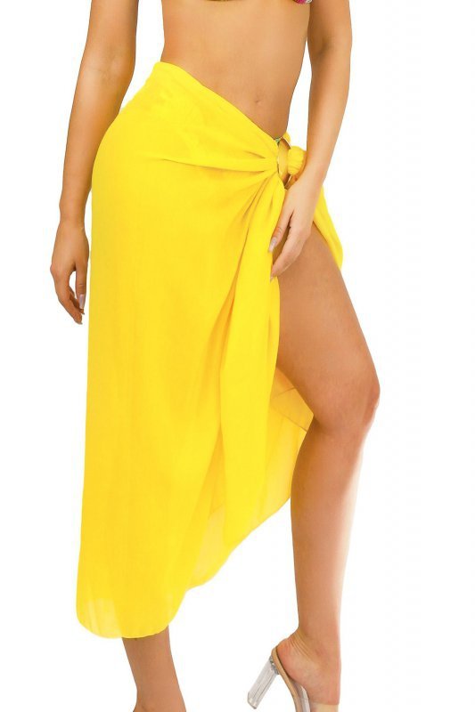 Self Pareo D95CH1 1 żółte