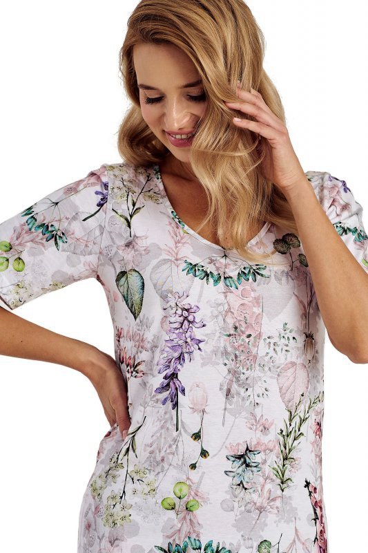 Taro Koszula nocna Olive 3124 01 biała