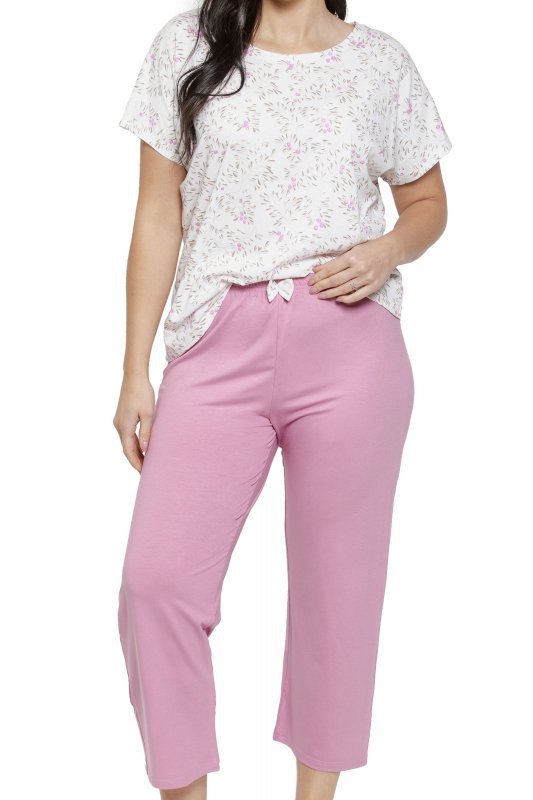 Taro Piżama damska Mariella 3563 01 ecru