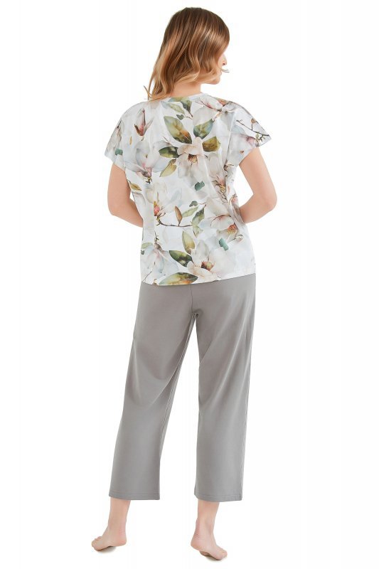 Taro Piżama damska Diana 3607 01 ecru