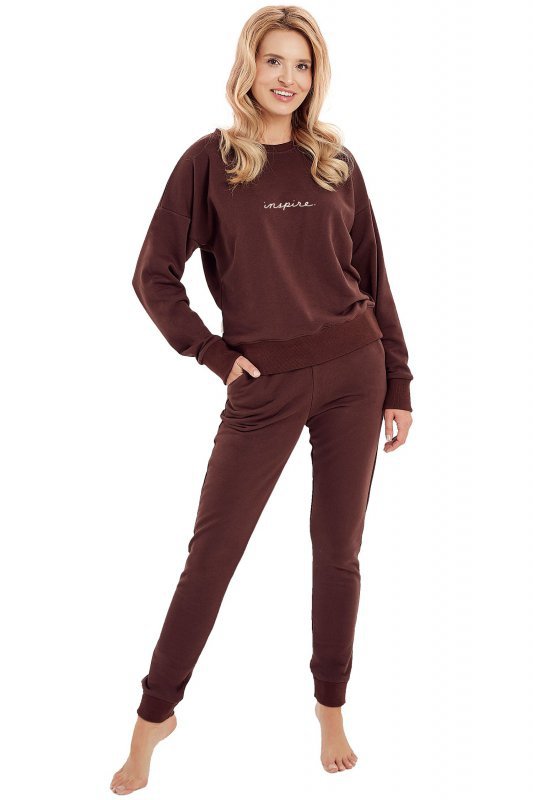 Taro Spodnie Selena 3057 01 brązowe