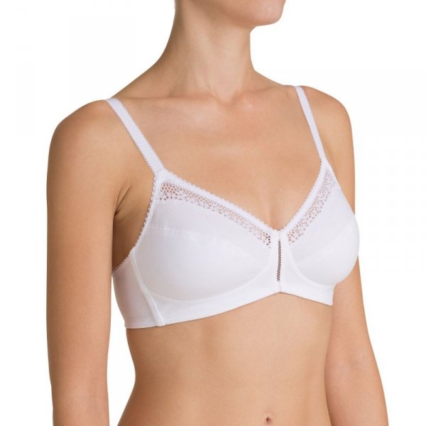Triumph Biustonosz Cotton Beauty N biały