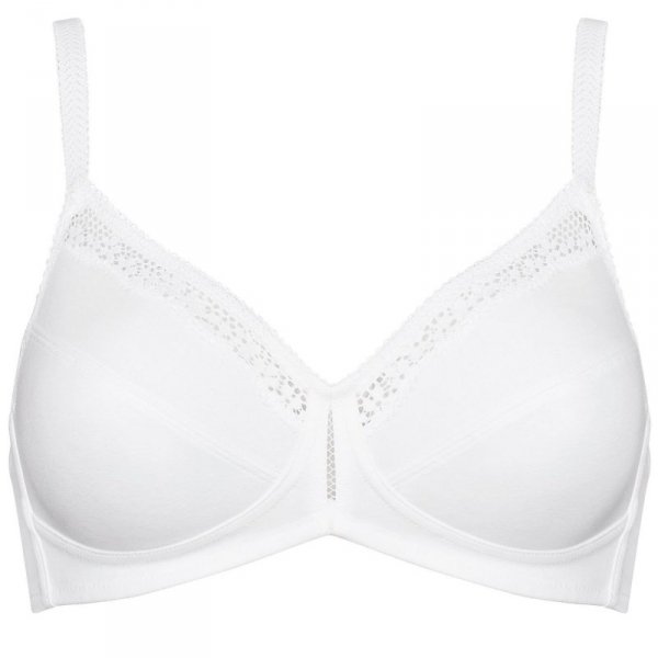 Triumph Biustonosz Cotton Beauty N biały