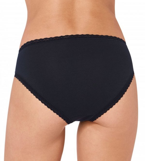 Sloggi Figi Cotton Lace Tai czarne 3-pak