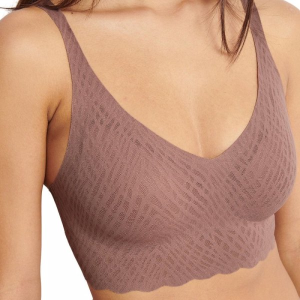 Sloggi Biustonosz Bliss Bralette brudnoróżowy