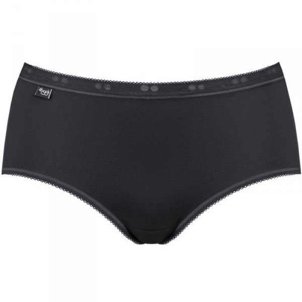 Sloggi Figi Basic Midi czarne