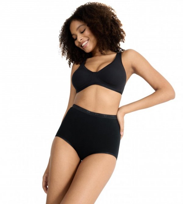 Sloggi Figi Basic Maxi 3-pak czarne