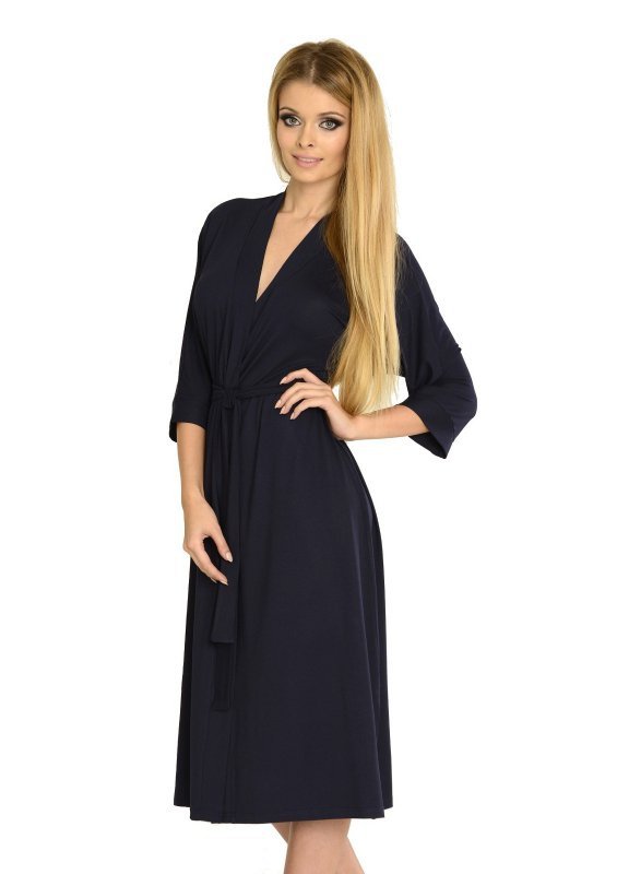 Szlafrok De Lafense 892 Visa długi 3XL-4XL damski  24H