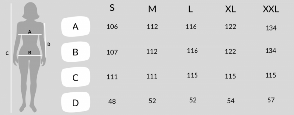 DKaren 115 Klasyczna podomka długa, ecru