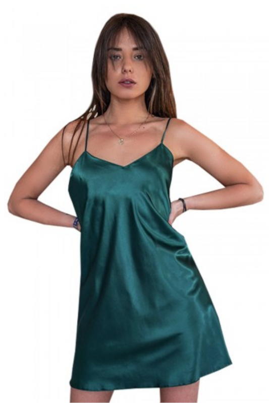 DKaren KAREN Klasyczna halka na ramiączkach, zieleń