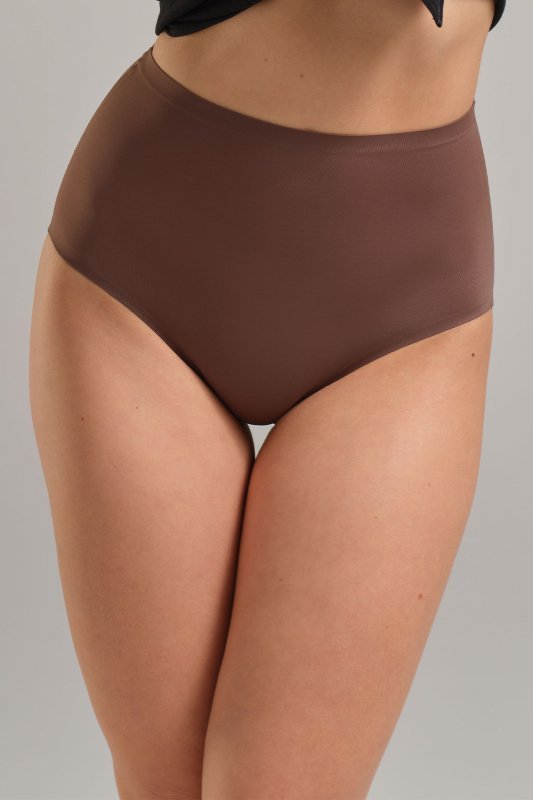 Spiman 3151 Figi modelujące z wysokim stanem z mikrofibry, Cioccolato/Brązowe