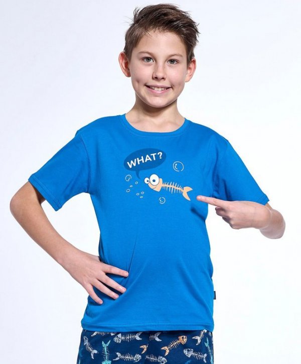 Piżama Cornette Young Boy 790/120 Fishing kr/r 134/164