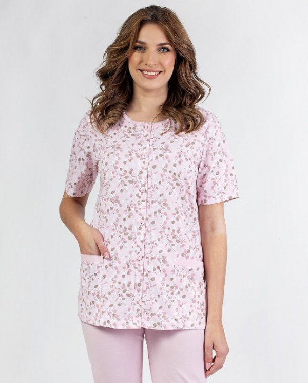 Piżama Regina 694 kr/r 2XL-3XL W25 damska rozpinana