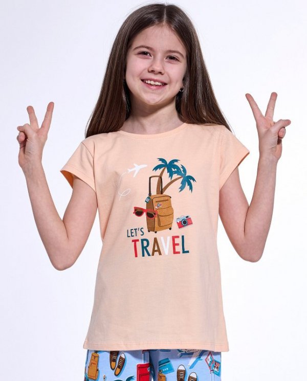 Piżama Cornette Young Girl 788/110 Travel 2 134-164