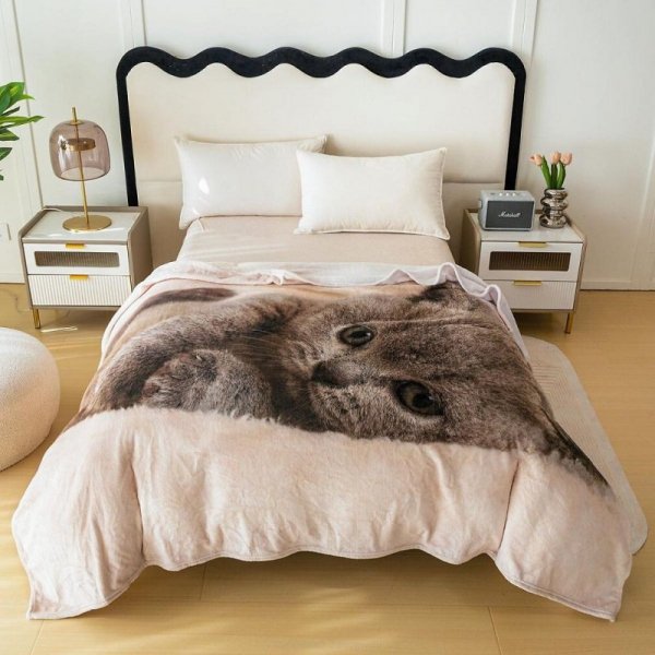 Koc Cotton World Touch Animal, Motor 160x200