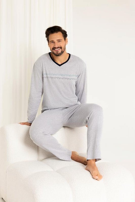 Piżama Regina 485 dł/r 2XL-3XL Z25/26 męska