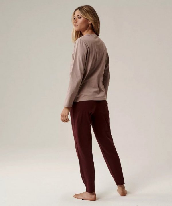 Piżama Atlantic NLP-498 dł/r S-2XL