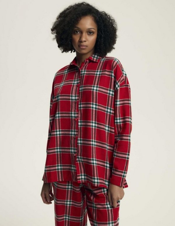 Piżama Henderson Ladies 43716 Dalisa dł/r S-3XL rozpinana