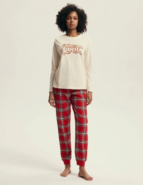 Piżama Henderson Ladies 43717 Dalisa dł/r S-3XL