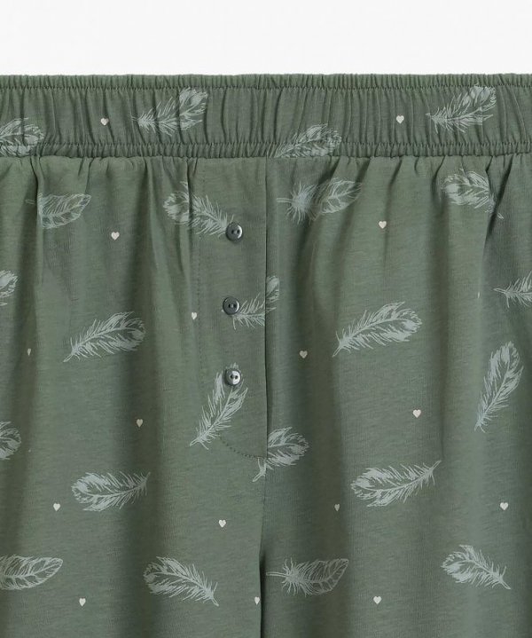 Piżama Atlantic NLP-501 dł/r S-2XL