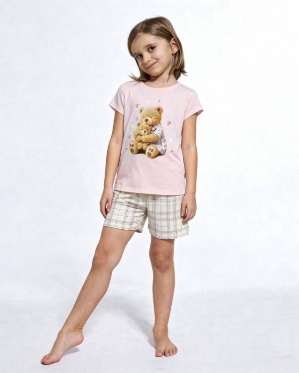 Piżama Cornette Kids Girl 871/115 Hug Me kr/r 98-128