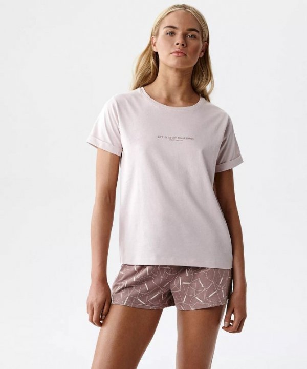 Piżama Atlantic NLP-508 kr/r S-2XL