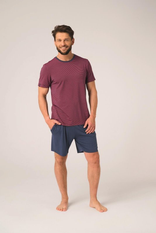 Piżama Key MNS 319 A26 kr/r 3XL-4XL