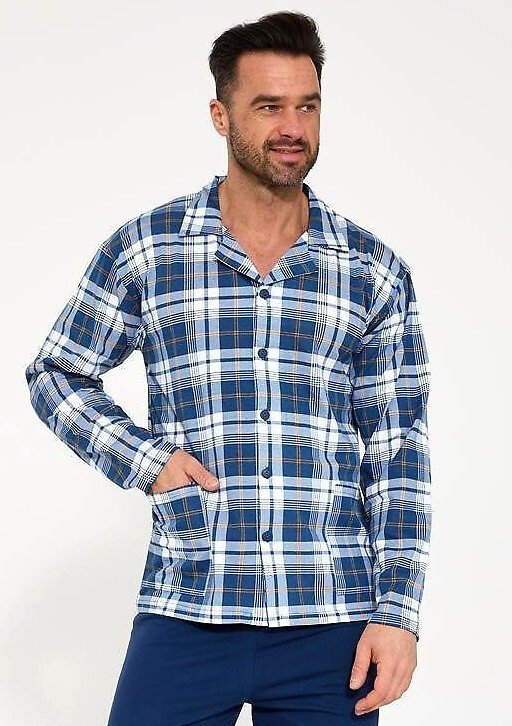 Piżama Cornette 114/83 dł/r S-2XL rozpianana