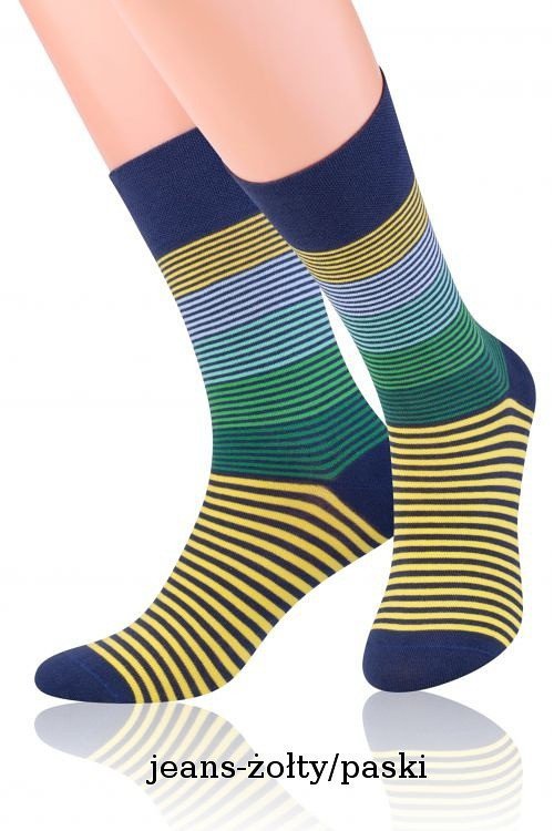 Skarpety Steven art.056 Suitline Wzór męskie 39-47