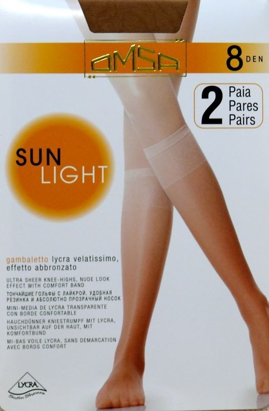 Podkolanówki Omsa Sun Light 8 den A&#039;2