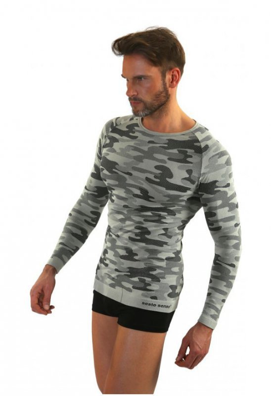 Koszulka Sesto Senso P1034 Thermoactive Military Style dł/r Men S-2XL