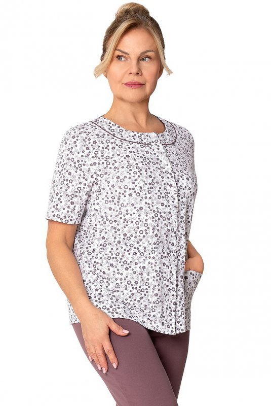 Piżama Martel Maria I 200 kr/r 3XL-4XL damska rozpinana