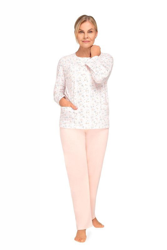 Piżama Martel Maria III 202 dł/r M-2XL damska rozpinana