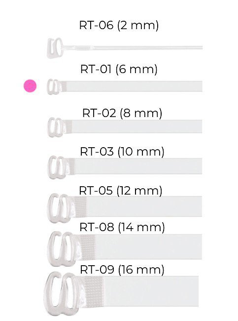 Ramiączka Julimex RT 01 6 mm