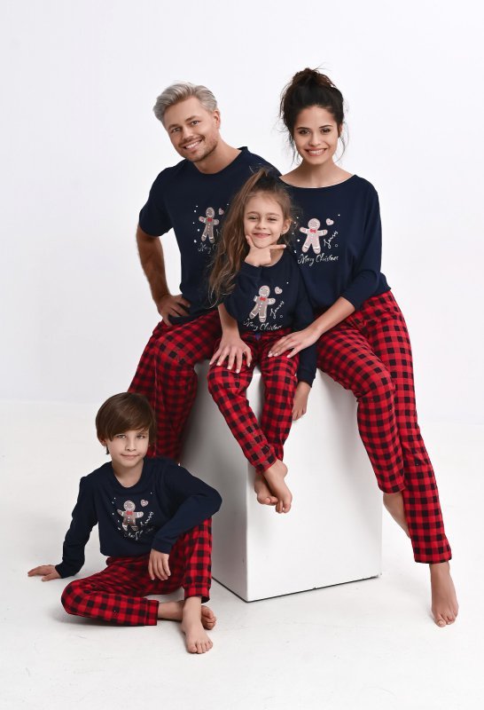 Piżama Sensis Matt kr/r Christmas M-XL