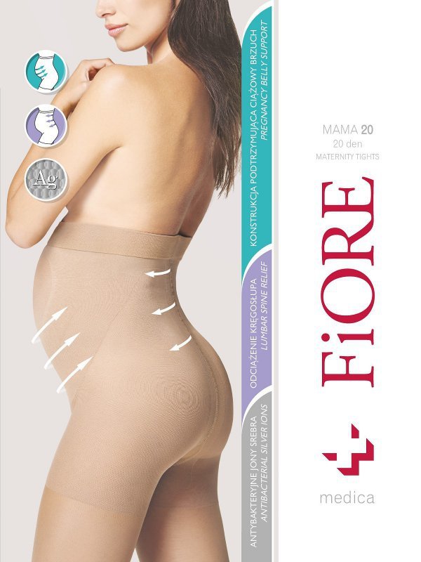 Rajstopy Fiore M 5208 Mama 20 den 5-XL