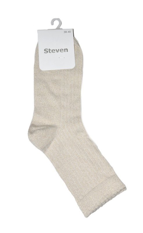 Skarpety Steven art.099 prążek lurex 35-40