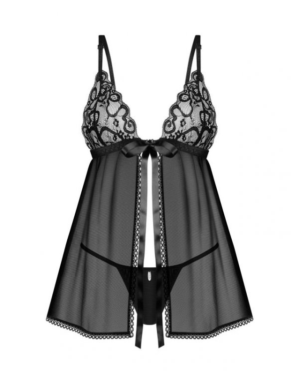 Komplet Obsessive Blomentis Babydoll XS-2XL