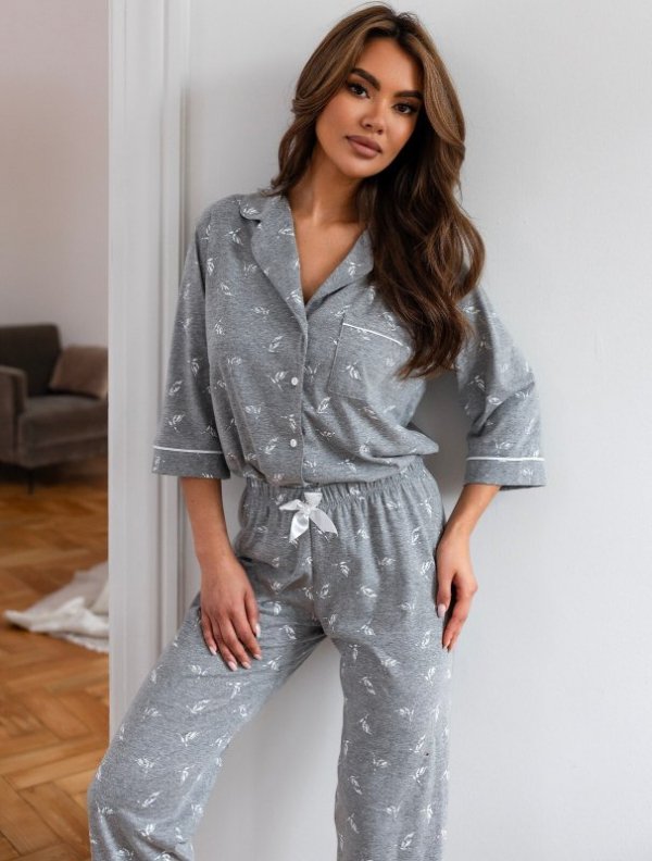 Piżama Sensis Dora dł/r S-XL rozpinana