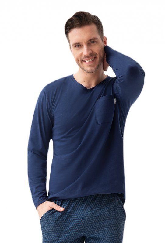Piżama Luna 804 dł/r 3XL Z24 męska