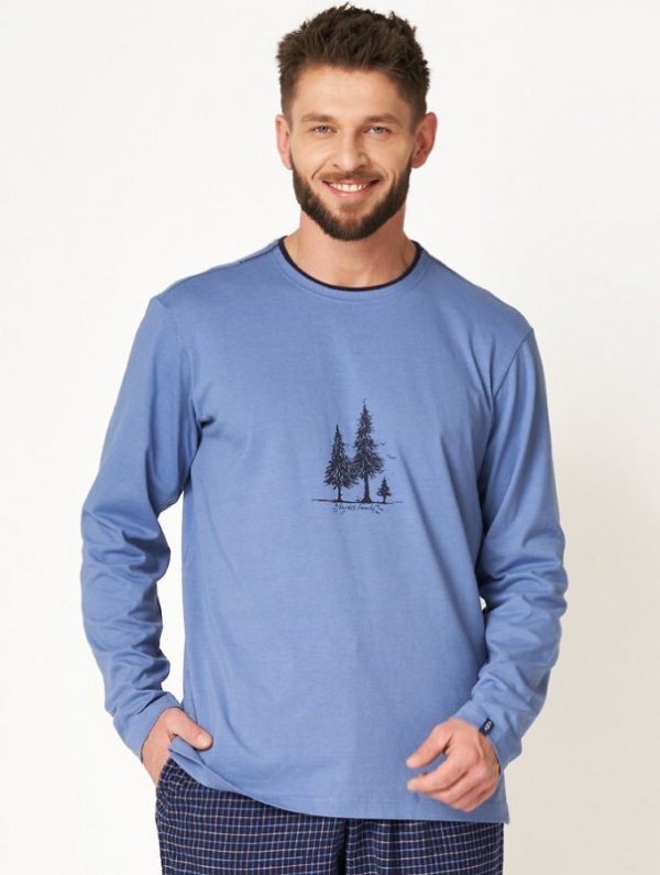 Piżama Key MNS 458 B24 dł/r M-2XL męska
